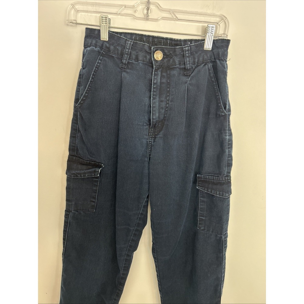 VIP Cargo Pants 4 Pockets Joggers Women's Blue Accent Pockets 1/25